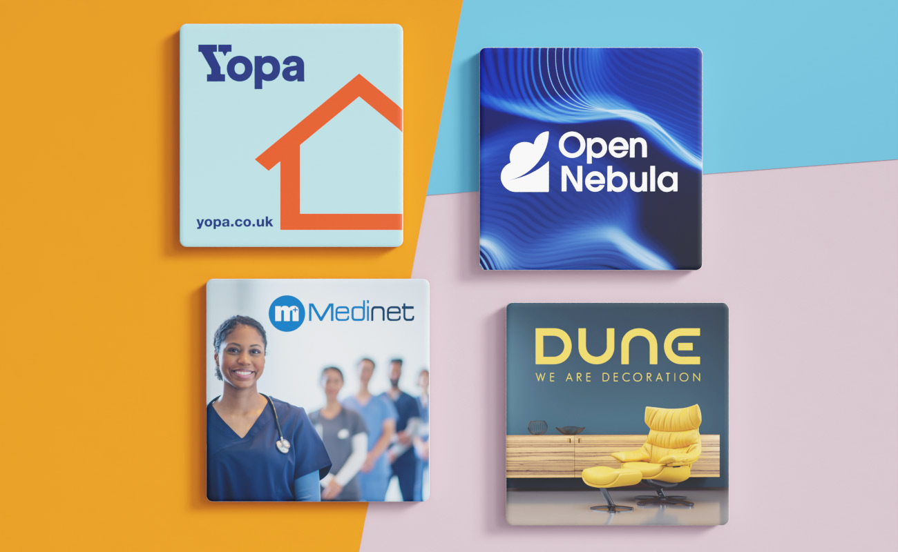 Form - Onderzetters met logo