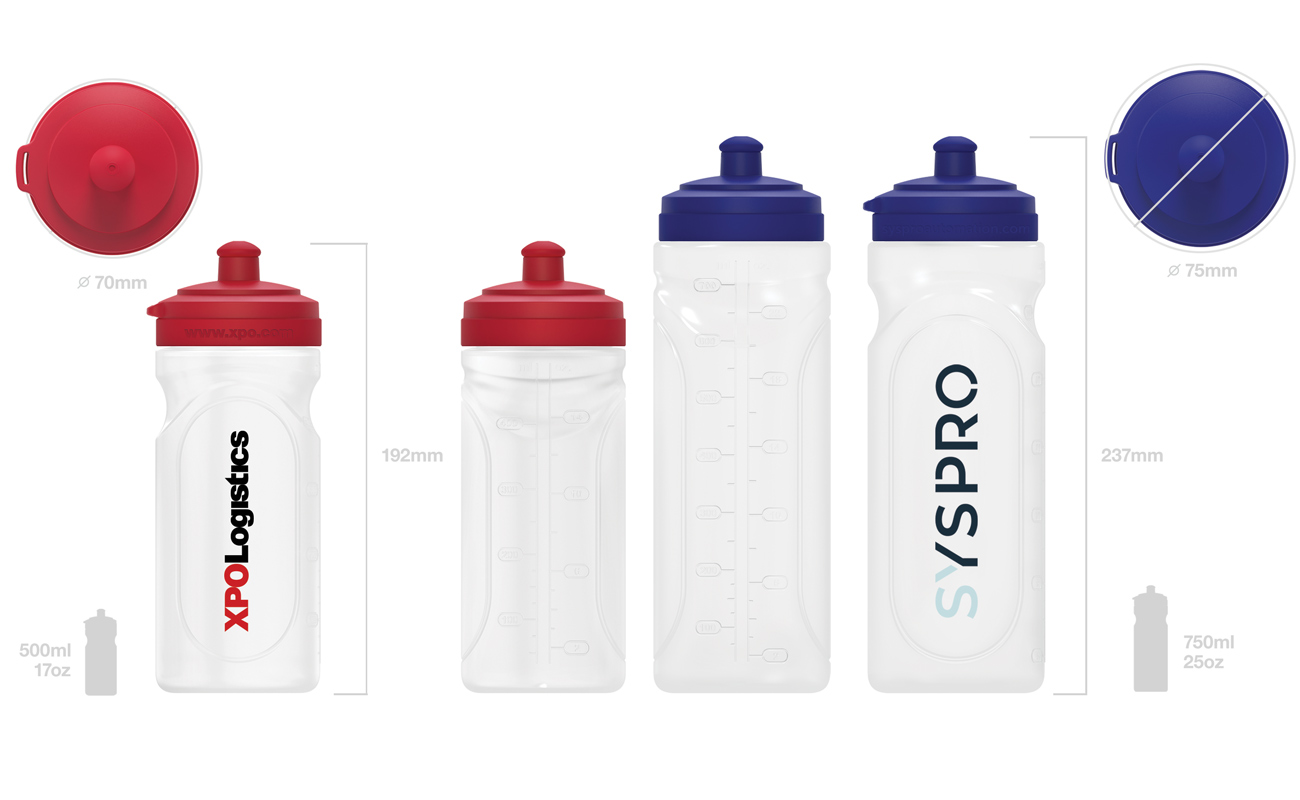 Refresh - Waterflessen flessen logo